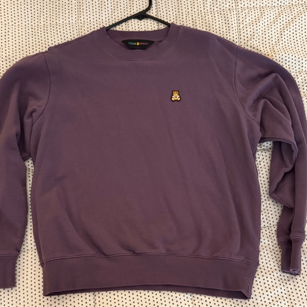 Teddy Fresh Lavender Crewneck Sweater